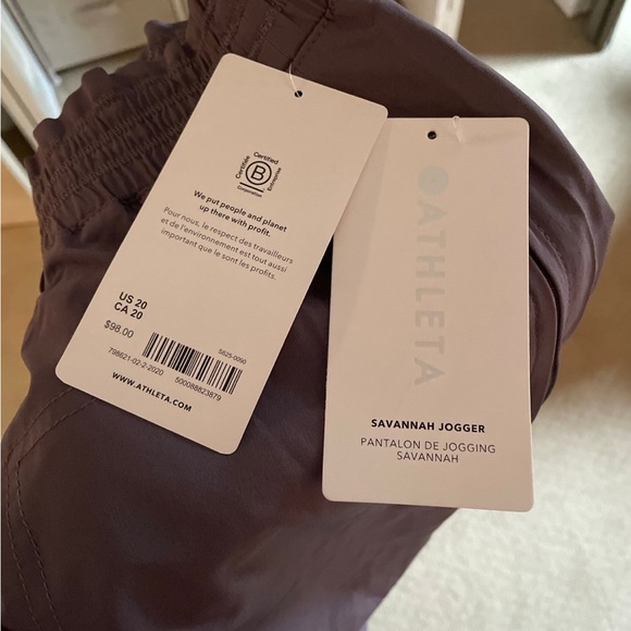 🪩5/$20 Athleta Savannah Jogger Dusk Violet - 20 - Picture 6 of 8